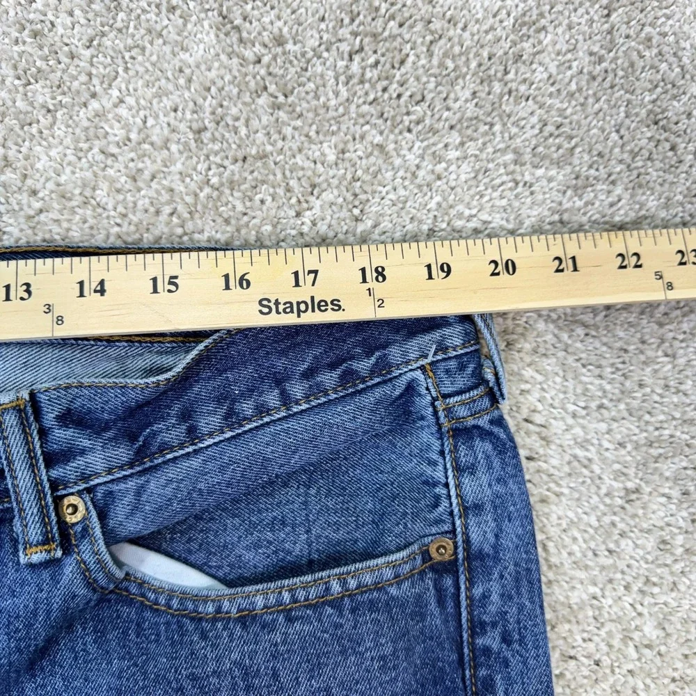 Levi's 505 Regular Fit Jeans Mens 40x30 Blue Medium Wash Straight Leg Denim